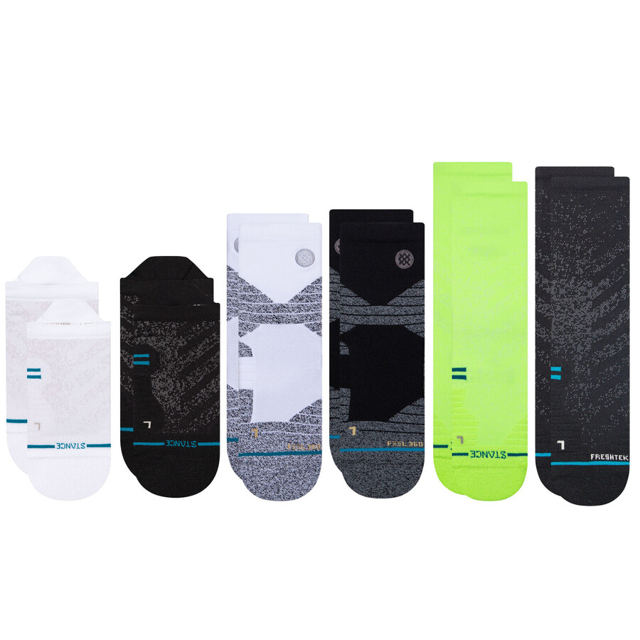 mittlere performance-socken 6er-pack