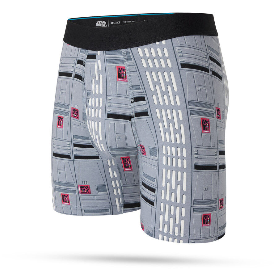 star wars stance death star baumwoll-boxershorts
