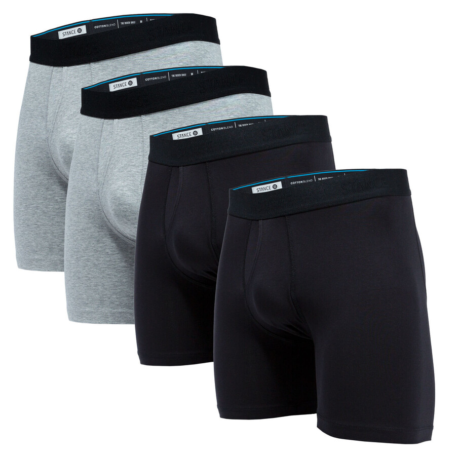 baumwoll-boxershorts 4er-pack