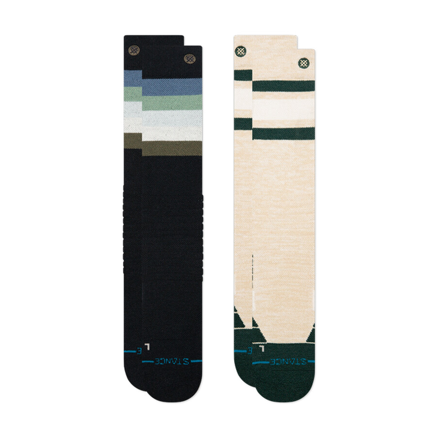 mittlere performance-woll-schneesocken 2er-pack