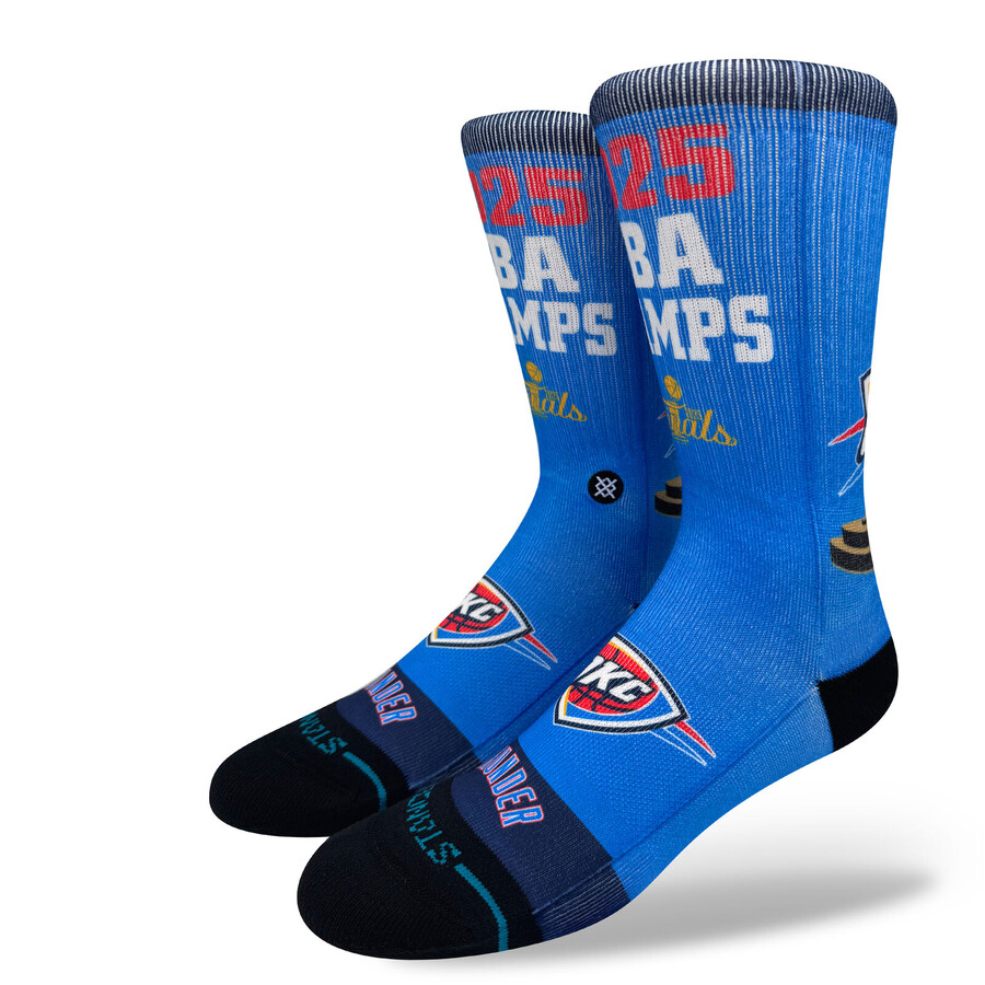 stance x nba 2025 champions poly crew socks