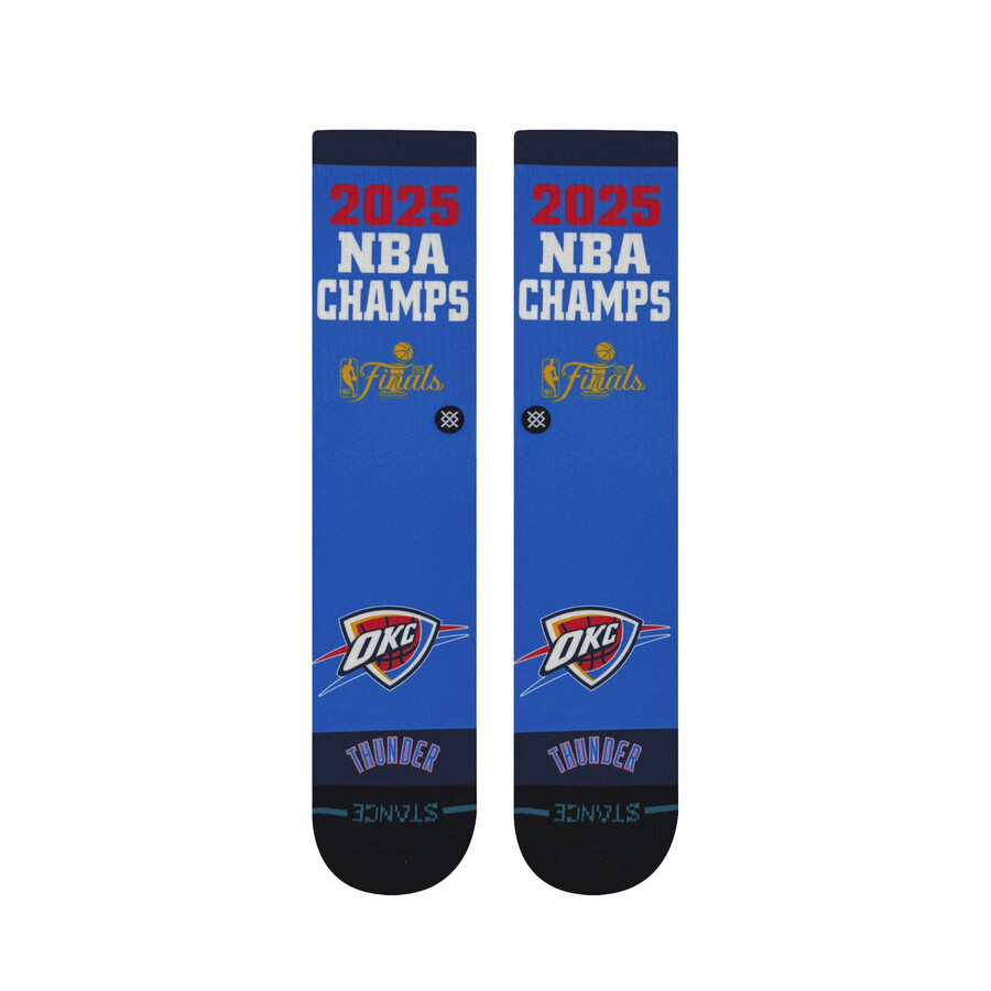 stance x nba 2025 champions poly crew socks