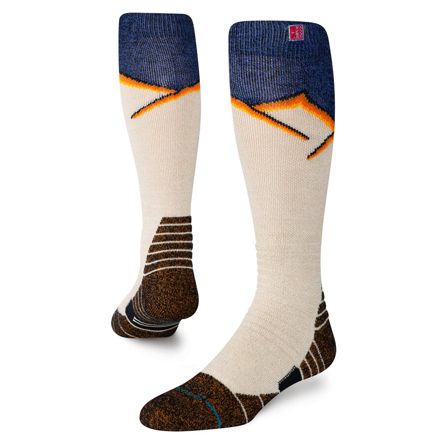 jimmy chin x stance medium performance woll-schneesocken otc