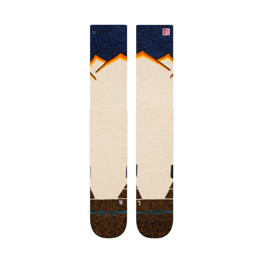 jimmy chin x stance medium performance woll-schneesocken otc