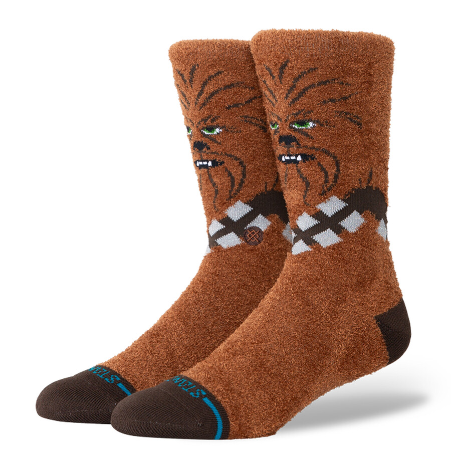 star wars stance poly fuzzy crew socks