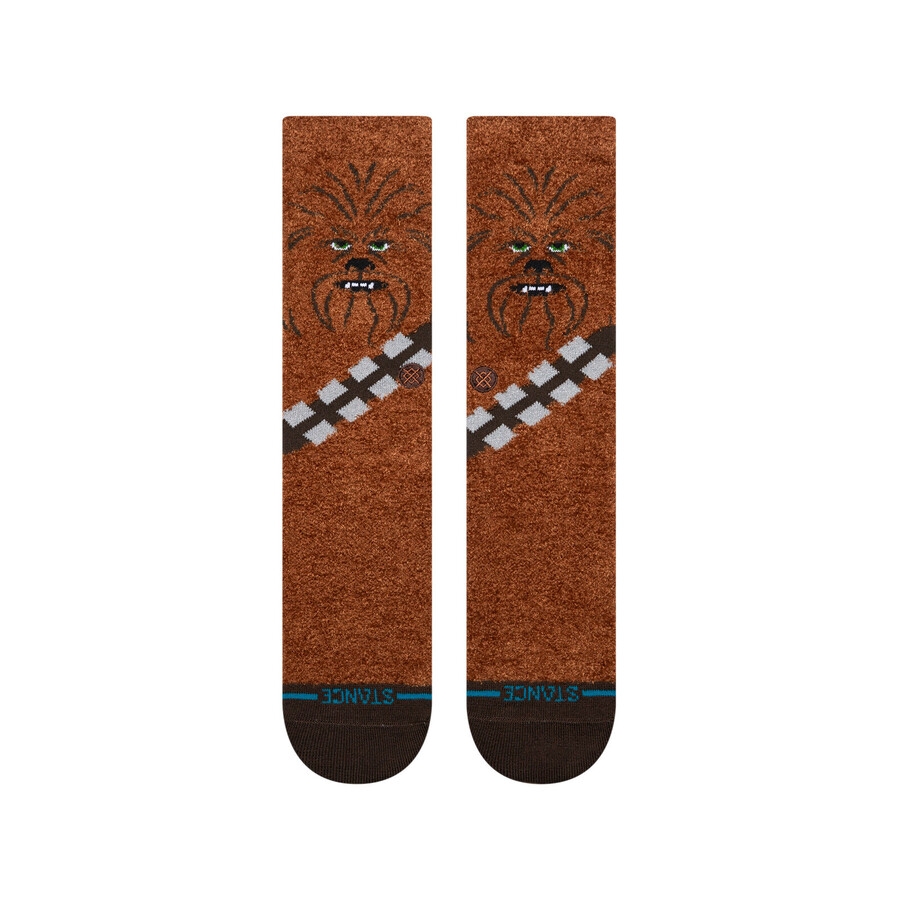 star wars stance poly fuzzy crew socks