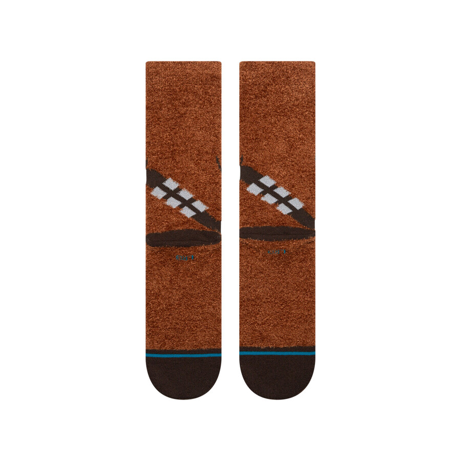 star wars stance poly fuzzy crew socks