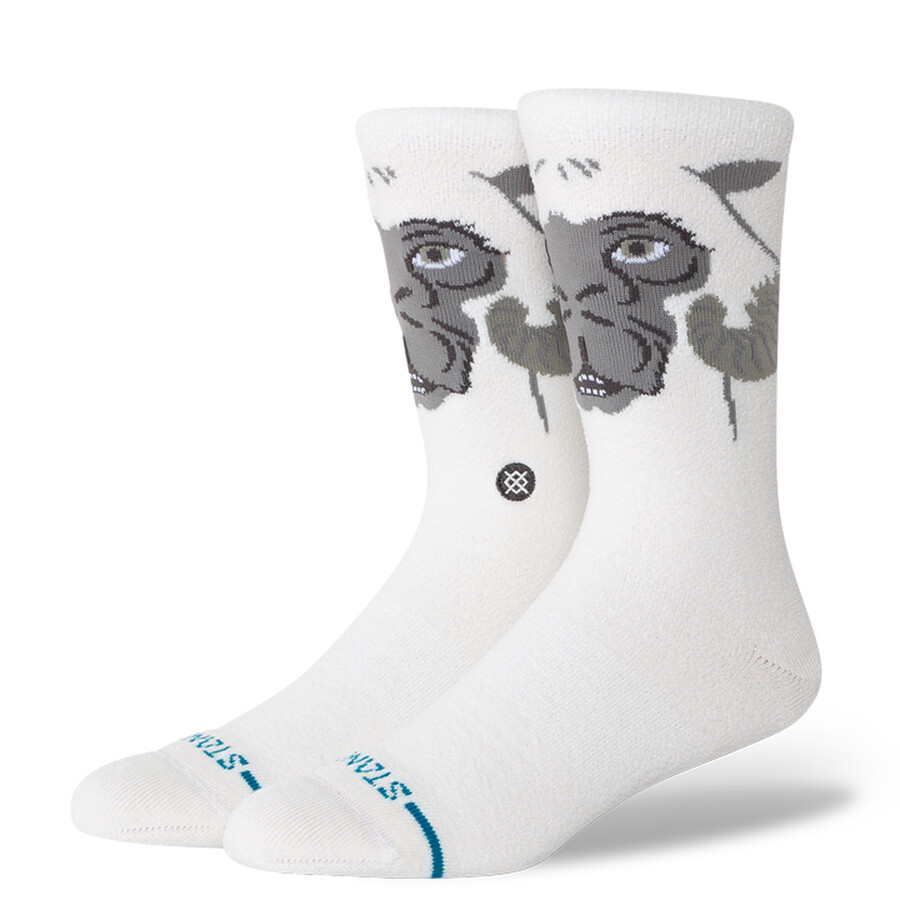 star wars stance poly fuzzy crew socks